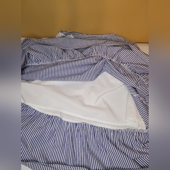 STS Sail to Sable 100% Cotton Striped Nautical Striped Mini Dress sz XL - Picture 4 of 10